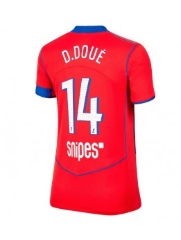Billige Paris Saint-Germain Desire Doue #14 Tredjedrakt Dame 2025-26 Kortermet